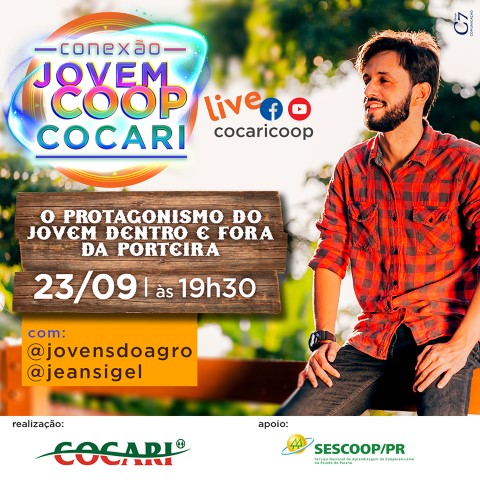 COCARI:  Vem aí a segunda edição da live Conexão Jovemcoop