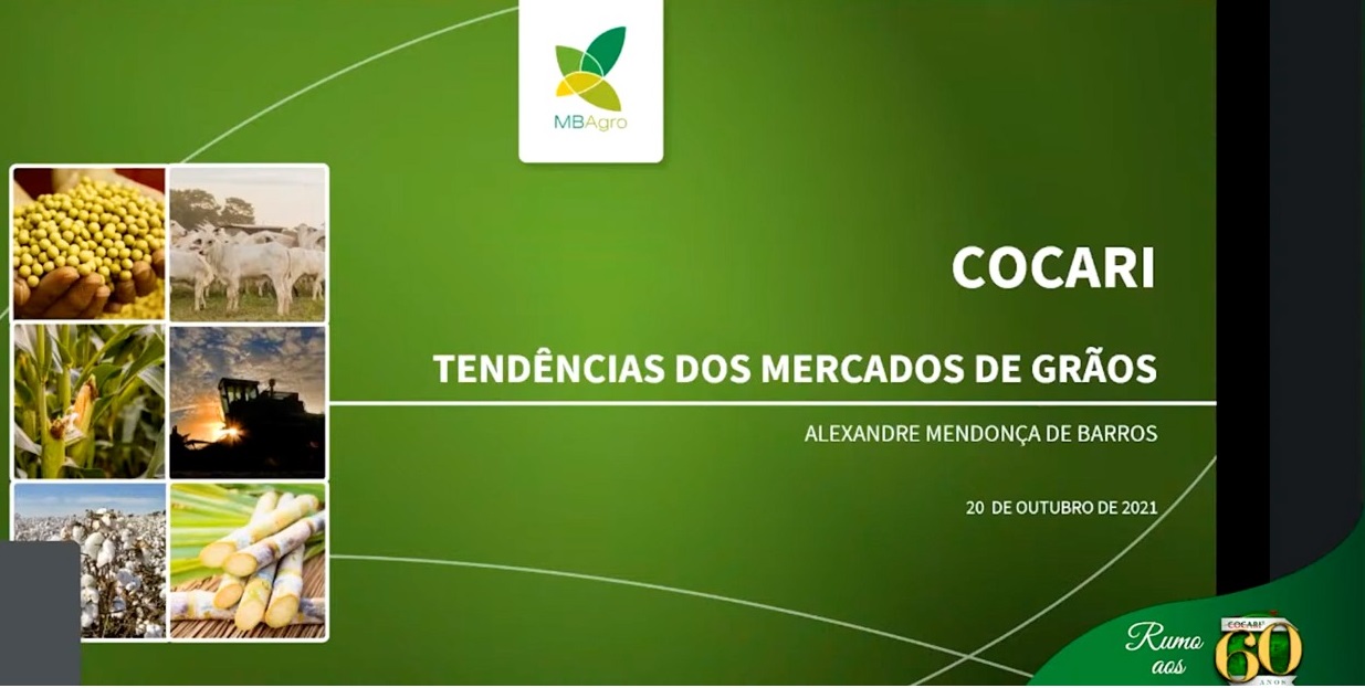 COCARI: Live apresentou tendências do mercado de grãos; confira detalhes sobre o evento