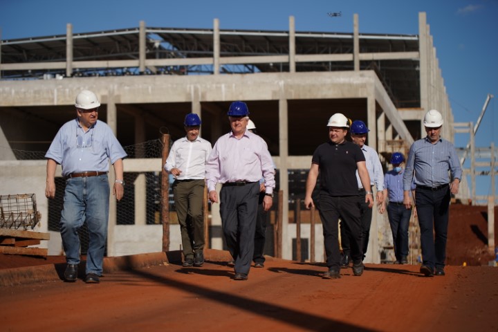 FRIMESA: Conselho de Administração visita obra em Assis Chateaubriand 