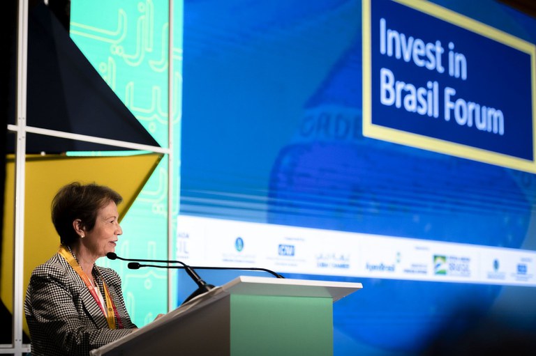 FÓRUM INVEST IN BRASIL: Em Dubai, ministra destaca oportunidades de investimentos na agropecuária brasileira