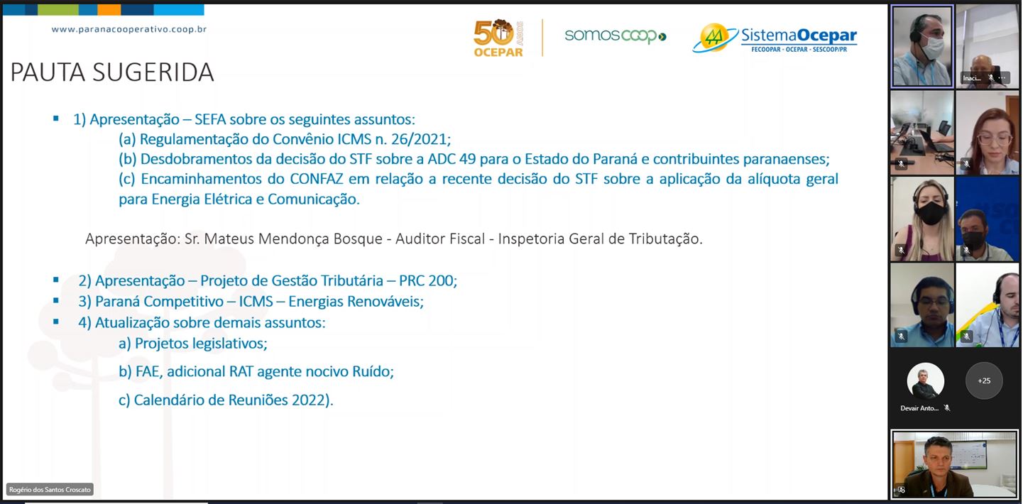 GAET: Grupo promove reunião com a participação de 40 profissionais das áreas jurídica e tributária