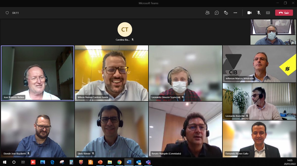 VISITA: Sistema Ocepar se reúne virtualmente com diretores do Banco do Brasil