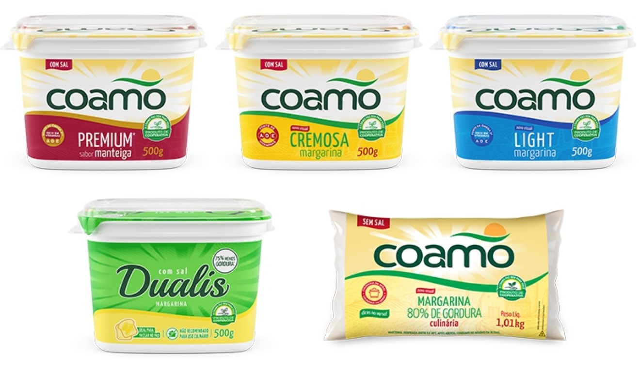 COAMO: Embalagens da linha alimentícia estão de cara nova 