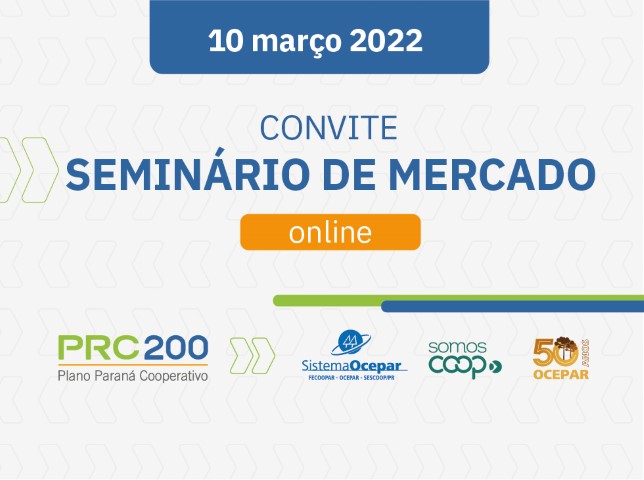 SEMINÁRIO: Debate sobre cenários e tendências de mercado é nesta quinta-feira 