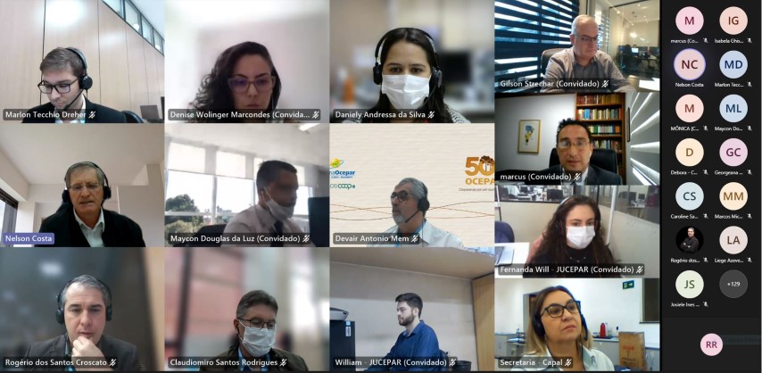 SEMINÁRIO: Ocepar e Jucepar promovem evento para discutir procedimentos digitais de arquivamento e registro