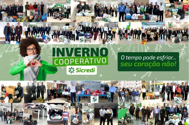 SICREDI FRONTEIRAS: Realizada a entrega de donativos da Campanha Inverno Cooperativo