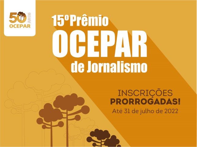 PRÊMIO OCEPAR: Inscrições encerram no domingo