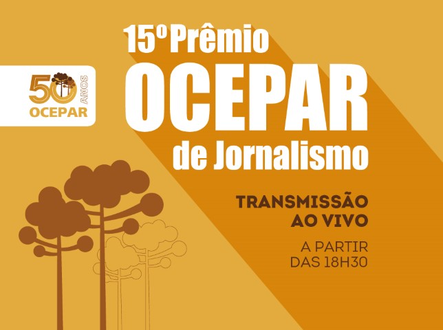 JORNALISMO: Entrega do 15º Prêmio Ocepar será transmitida ao vivo pela TV PR Cooperativo, nesta quinta-feira