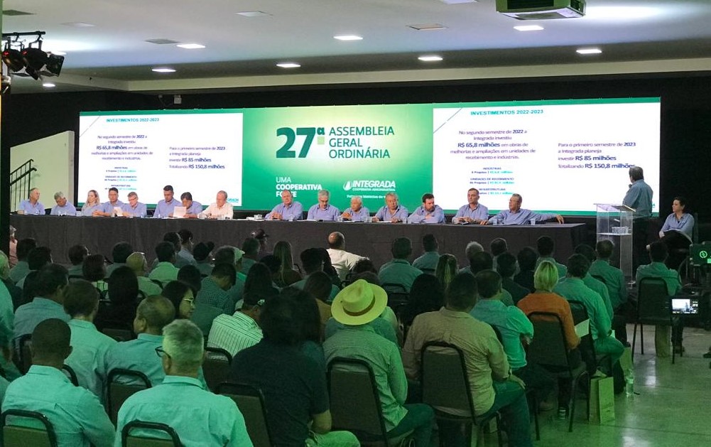 INTEGRADA: Cooperativa realiza 27ª Assembleia Geral Ordinária e comemora números recordes de faturamento e resultado