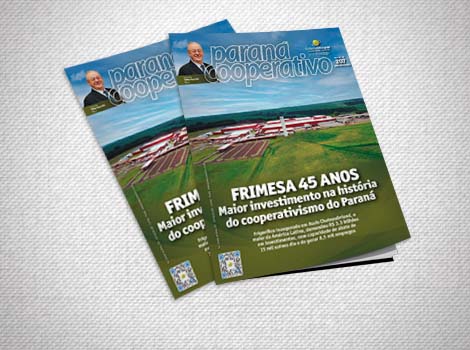 PR COOPERATIVO: Revista destaca o maior investimento da história do cooperativismo paranaense