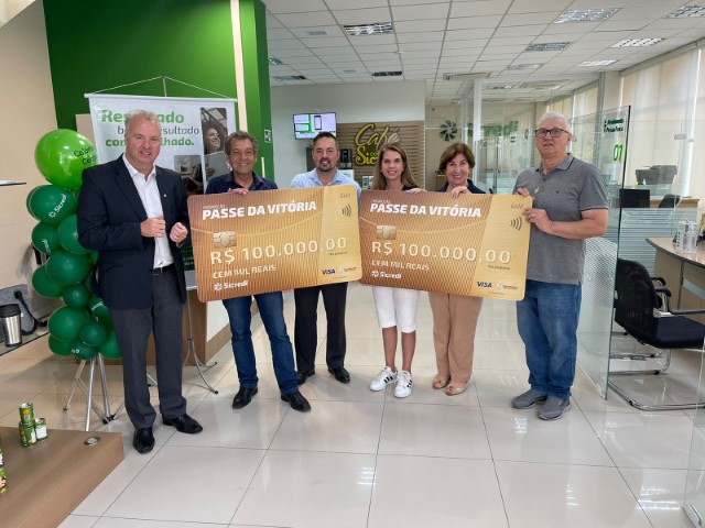 SICREDI CAMPOS GERAIS: Prêmios que totalizam R$ 200 mil são entregues em parceria com a Visa