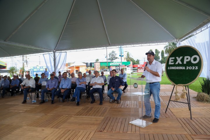 EVENTO: Na abertura da 61ª ExpoLondrina, governador destaca força do agronegócio paranaense