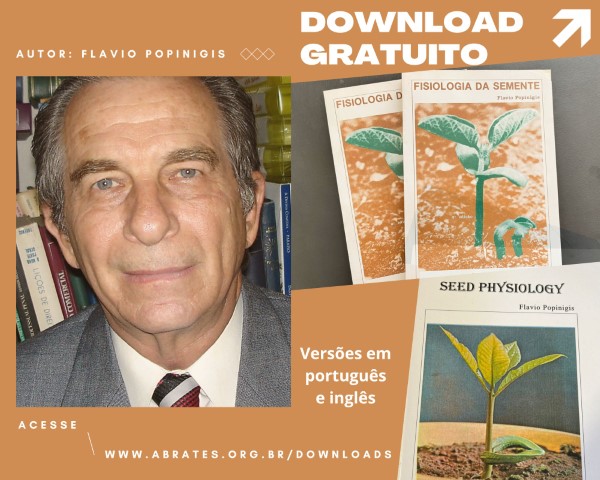 ABRATES: Associação disponibiliza o primeiro livro de Fisiologia da Semente para download gratuito