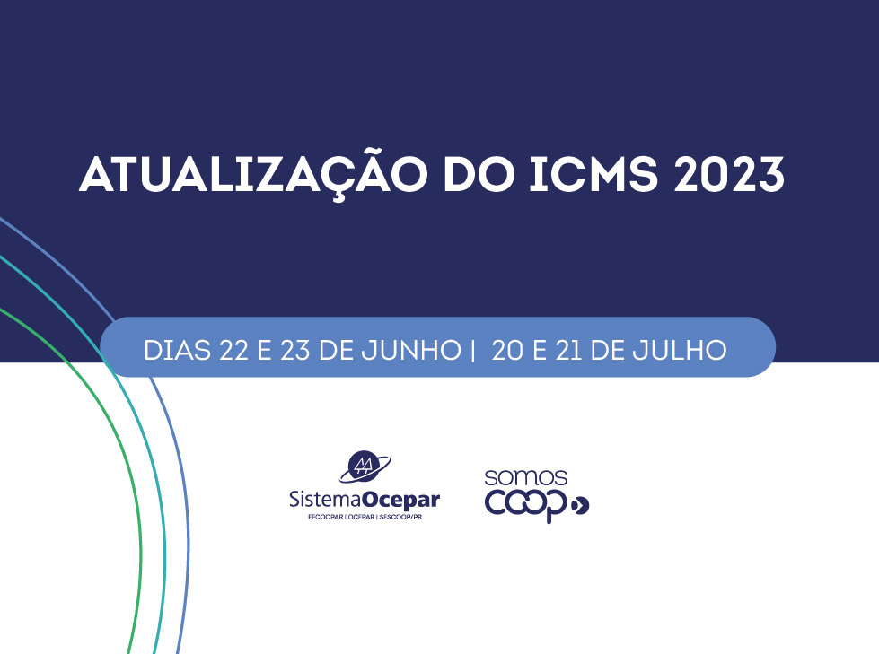 CONTABILIDADE: Confira os locais de realização do curso Atualização do ICMS 2023, em Cascavel e Maringá