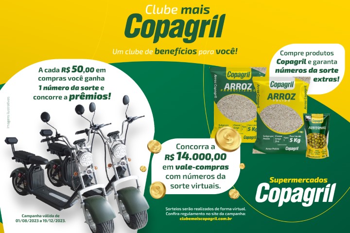 AGRO: Copagril lançará Campanha de Prêmios do Clube Mais durante a Expo Rondon