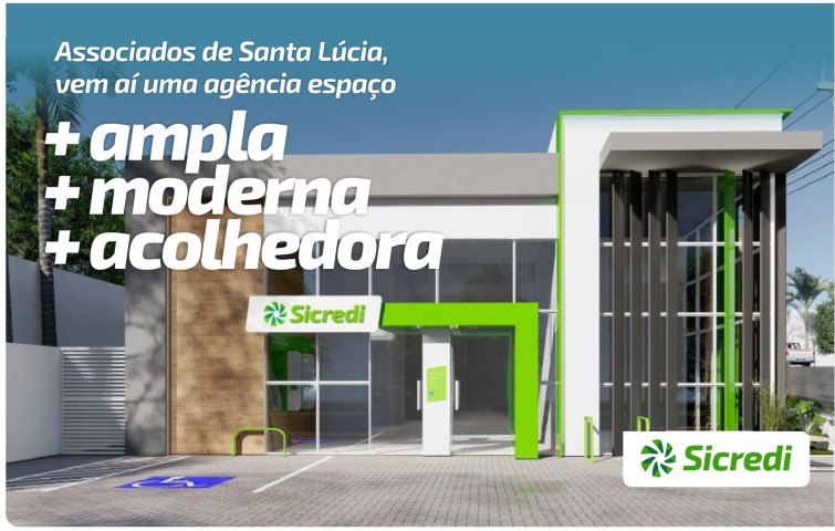 CRÉDITO: Sicredi reinaugura agência em Santa Lúcia (PR)
