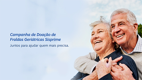 CRÉDITO: Sisprime do Brasil realiza Campanha de doação de fraldas geriátricas