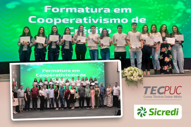 CRÉDITO: Sicredi Fronteiras PR/SC/SP celebra a formatura da primeira turma do Curso Técnico em Cooperativismo de Crédito
