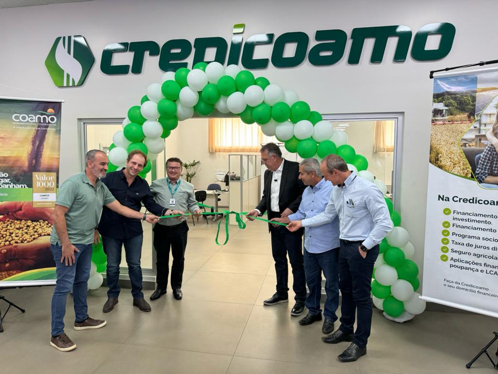 CRÉDITO: Credicoamo inaugura agência em Ponta Porã (MS)