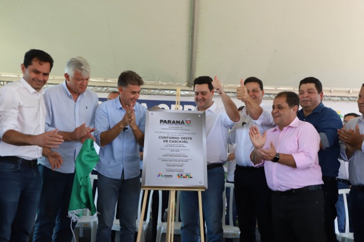 INFRAESTRUTURA: Governador entrega obras de duplicação do Contorno Oeste de Cascavel