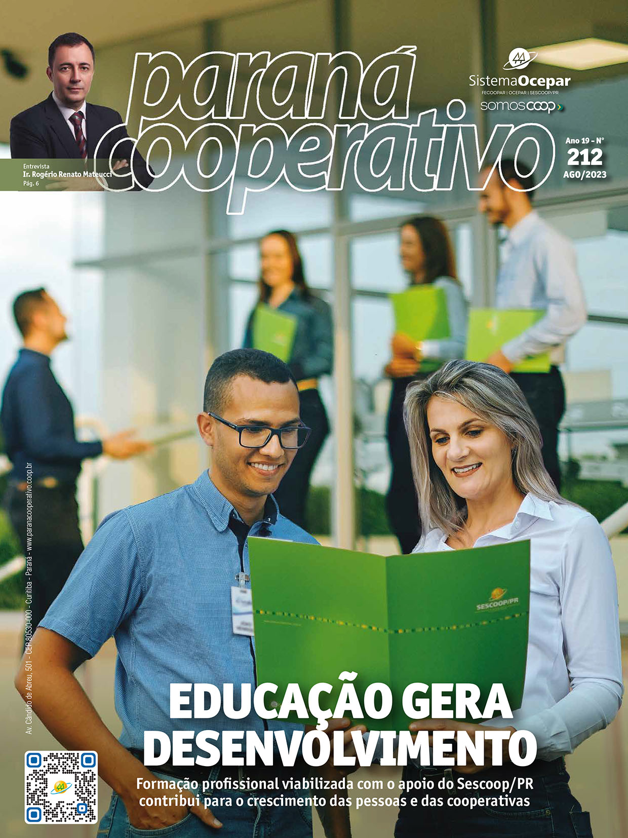 Revista Paraná Cooperativo n° 212 - Agosto/2023 