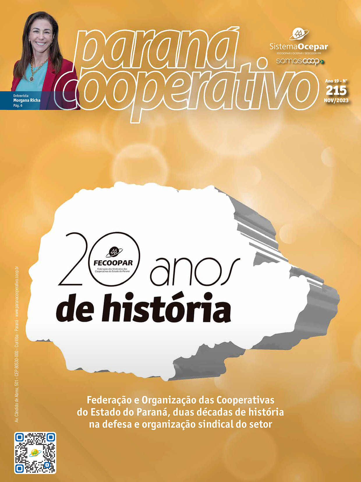 Revista Paraná Cooperativo n° 215 - Novembro/2023 