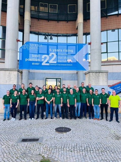 CRÉDITO: Equipe da Sicredi Parque participa de formação internacional, em Portugal