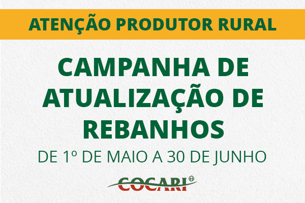 AGRO:  Campanha de atualização de rebanhos tem início no Paraná, Goiás e Minas Gerais 