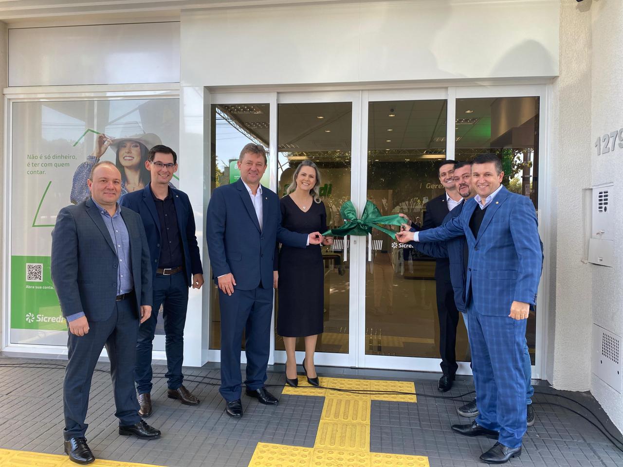 CRÉDITO: Sicredi inaugura Agência em Santa Albertina