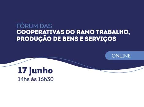 RAMO TPBS: Fórum terá palestra sobre tendências para profissões, trabalho e cooperativas
