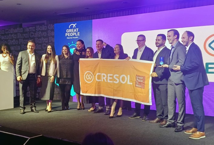 CRÉDITO: Cresol é eleita a Melhor Empresa para Trabalhar no Agronegócio pelo GPTW