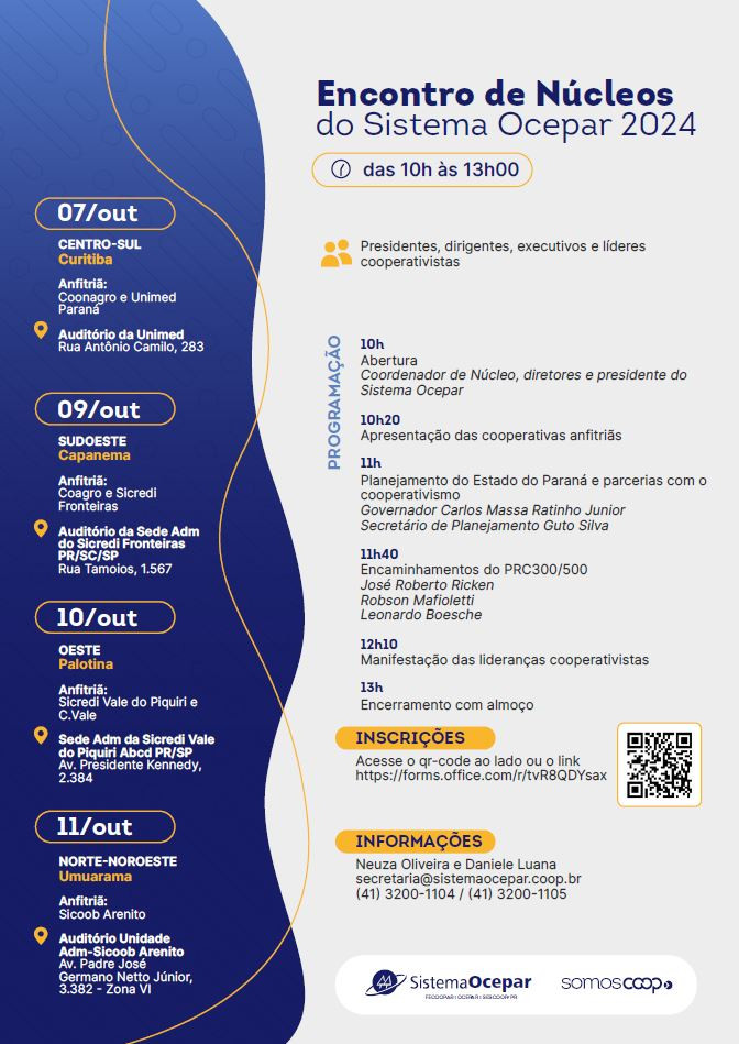 encontros nucleos folder 03 10 2024