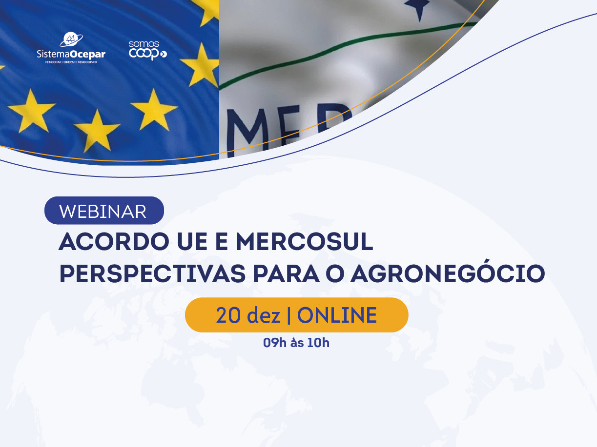 Diretora do Mapa vai falar sobre os impactos do acordo UE Mercosul para o agronegócio em evento com cooperativas do PR