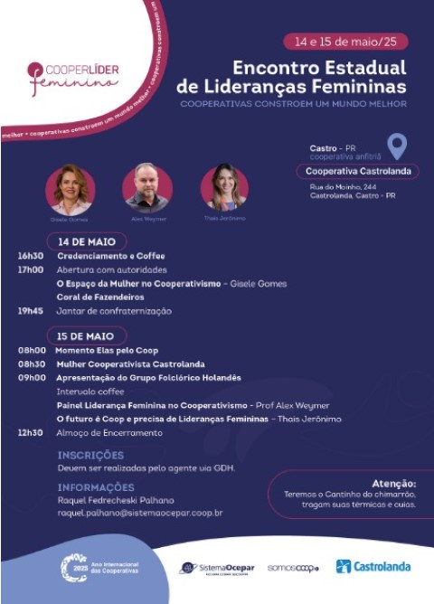 liderancas femininas 14 05 2025