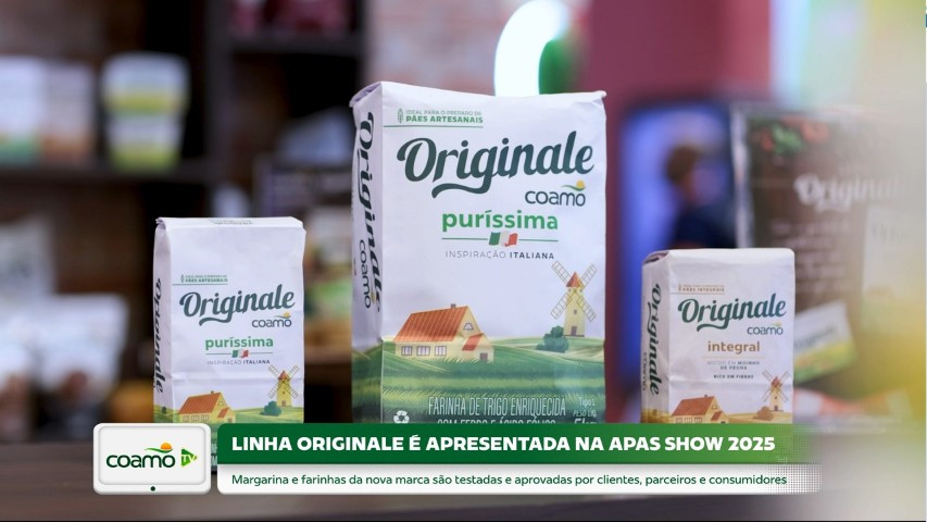 Coamo TV: Reportagem destaca lançamento da linha Originale na APAS Show 2025