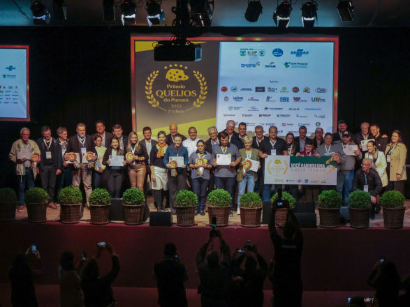 Cooperativas conquistam 10 medalhas no Prêmio Queijos do Paraná