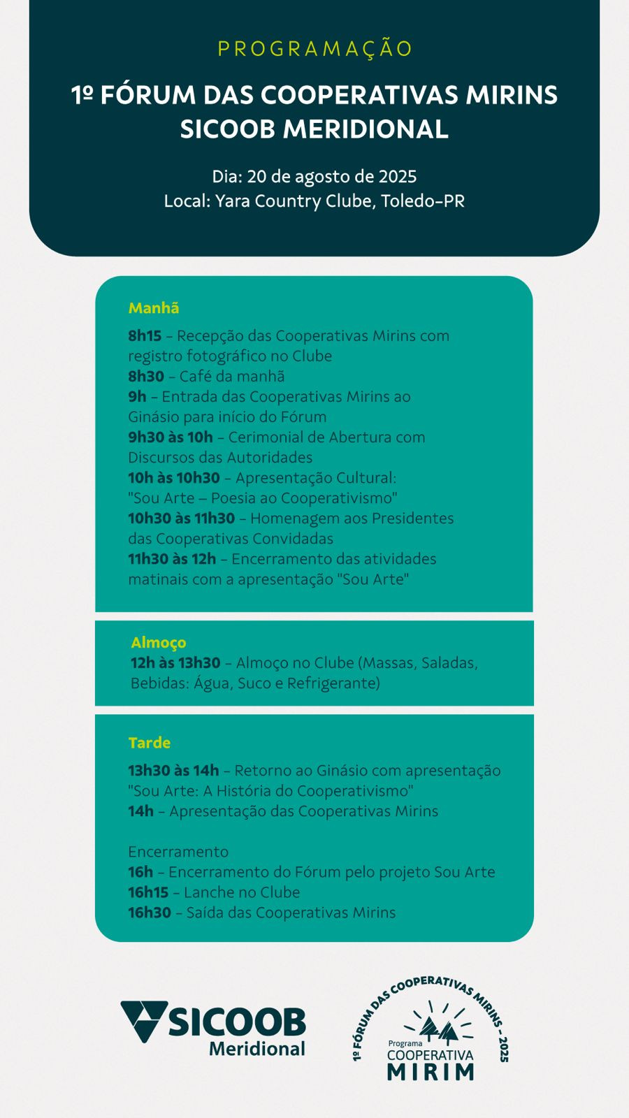 cooperativa mirim 19 08 2025