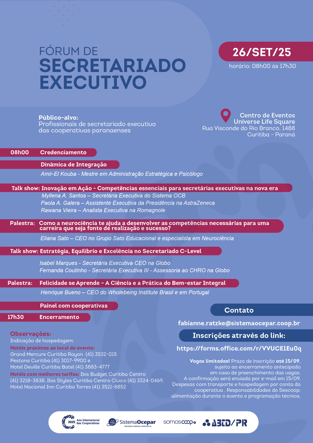 forum secretariado executivo
