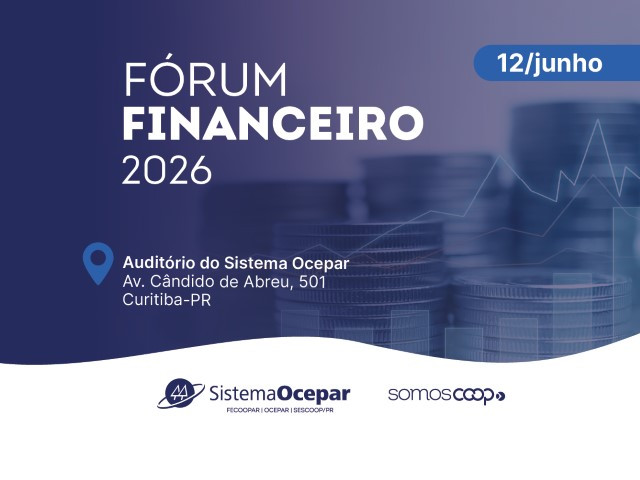 Fórum vai reunir cooperativas e instituições financeiras no dia 12 de junho, em Curitiba